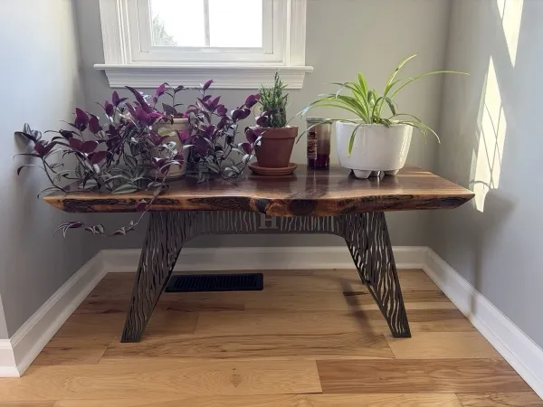 Custom Sims Slabs tabletop in client's home